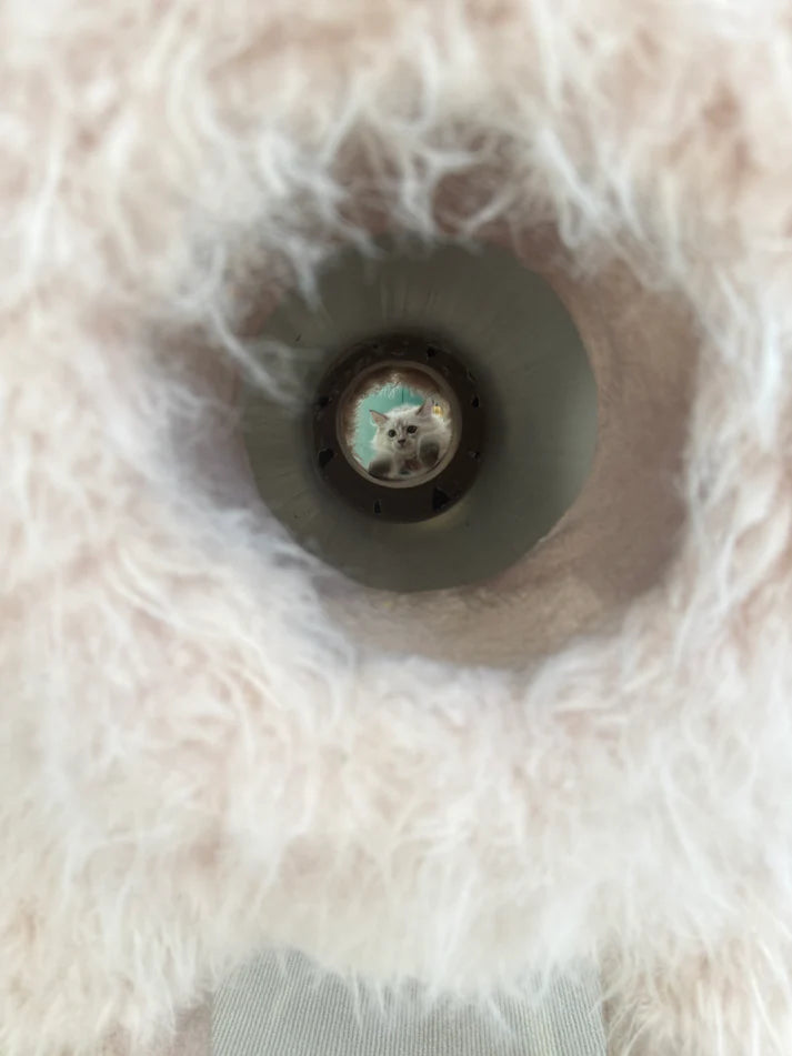 2 Meters Luxury Alpaca-Fabric Cat Tunnels & Cat Trees – Premium Pet Furniture