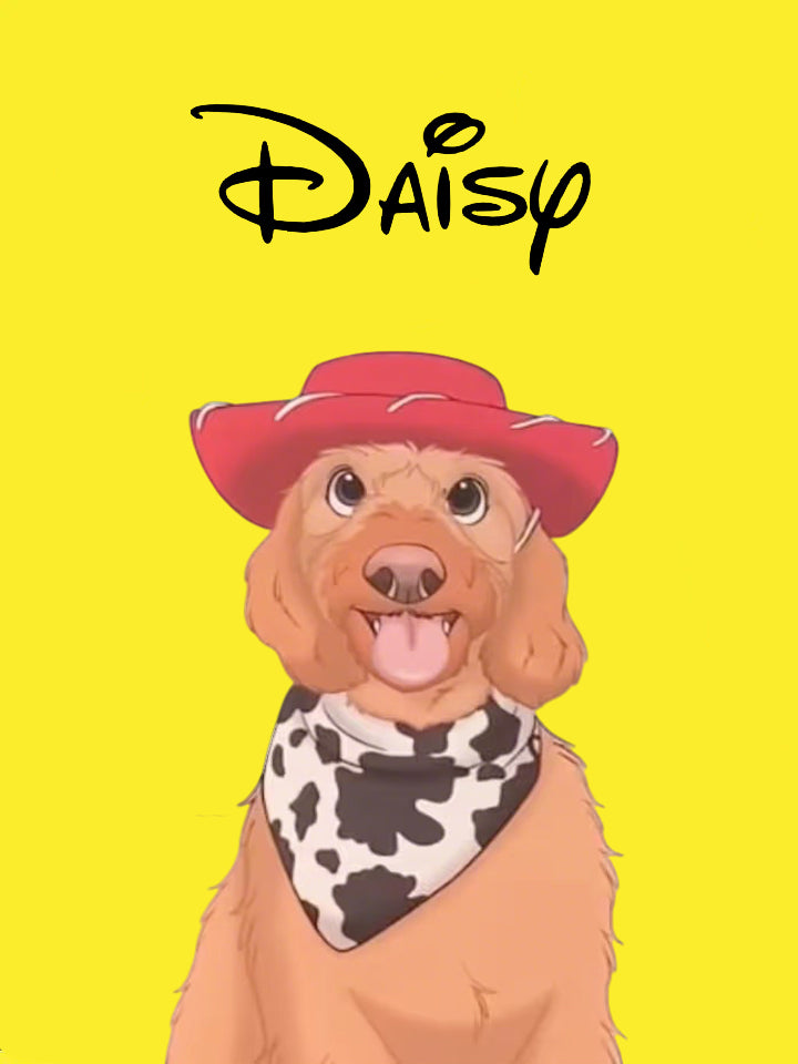 Custom Christmas Fairy Tale Pet Portrait Blanket: Warm and Cozy Moments Together