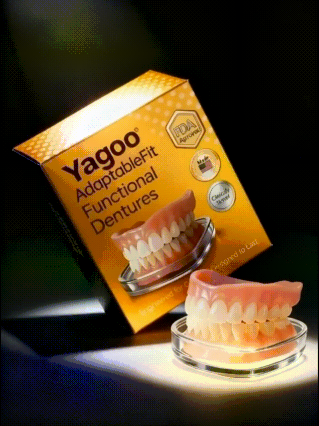 🌎Ends Today: 70% OFF! ⏰Yagoo™ Medical Full Denture with Strong Suction