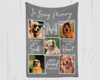 Custom Pet Photo Blanket: Personalized Memorial Gift