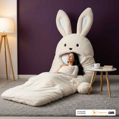 2025 Latest Fluffy Rabbit Sleeping Bag: A Must-Have for Bunny Lovers