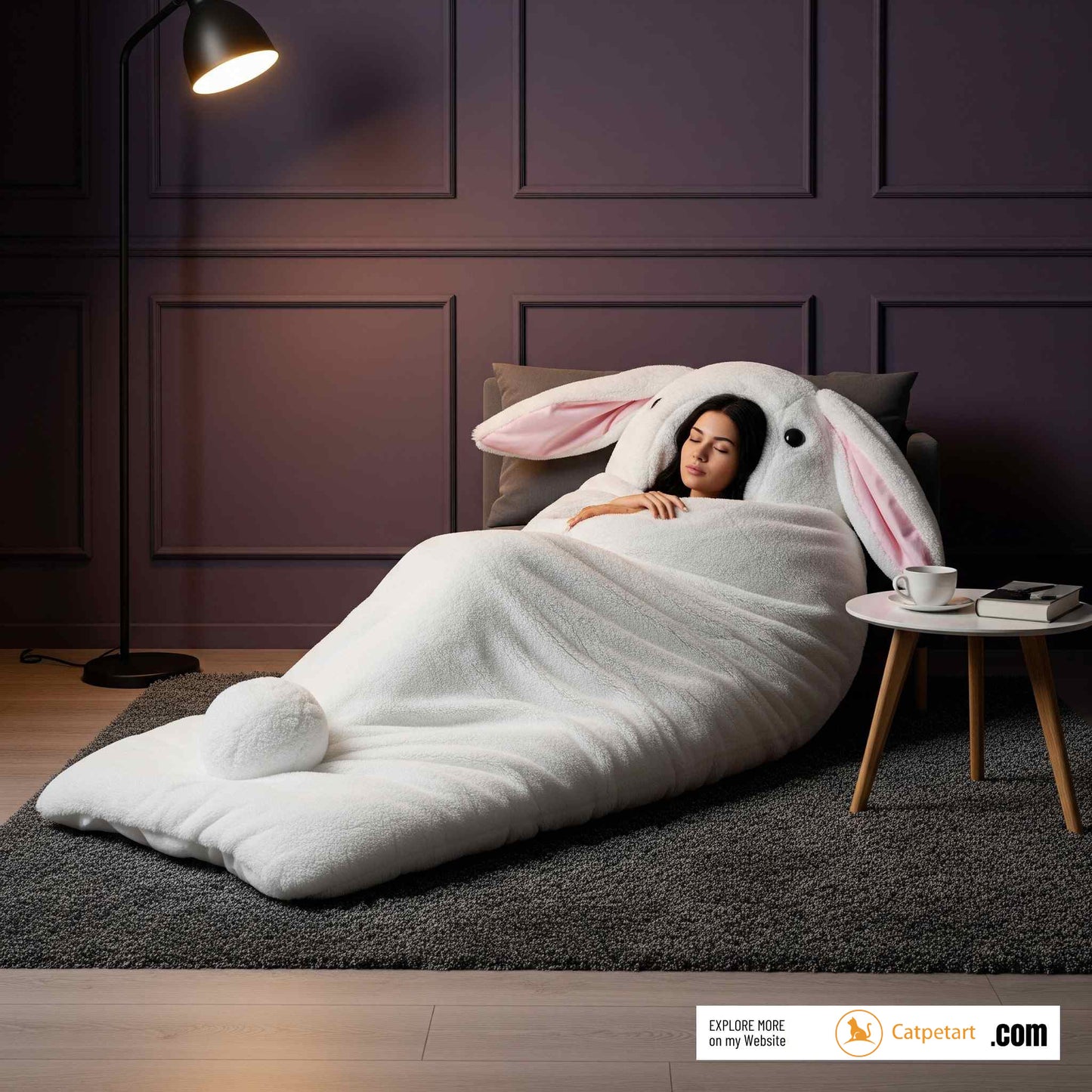 2025 Latest Fluffy Rabbit Sleeping Bag: A Must-Have for Bunny Lovers