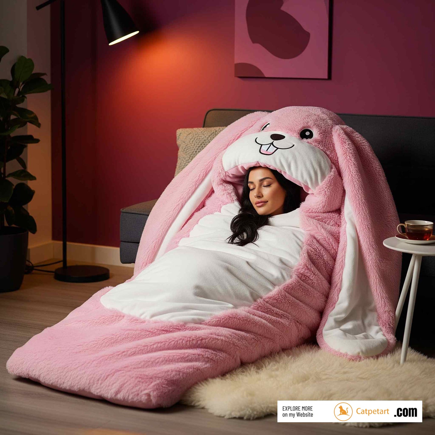 2025 Latest Fluffy Rabbit Sleeping Bag: A Must-Have for Bunny Lovers