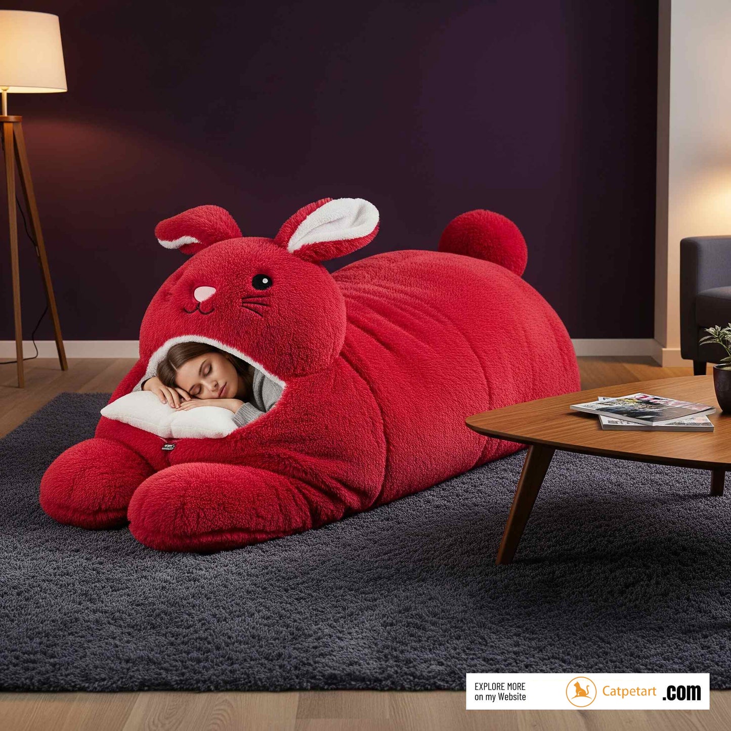 2025 Latest Fluffy Rabbit Sleeping Bag: A Must-Have for Bunny Lovers
