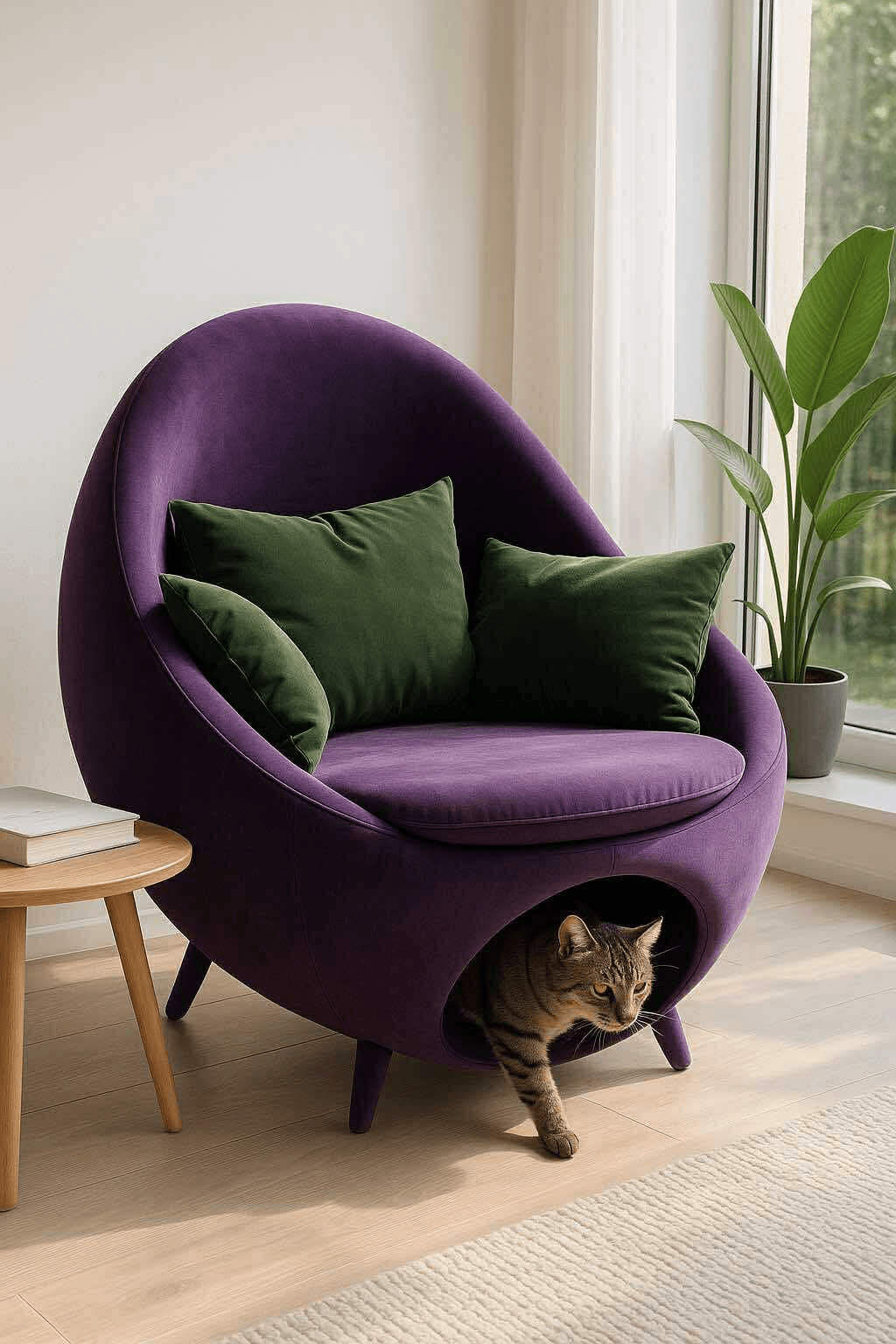Cosy Pod Chairs for Cat Lovers