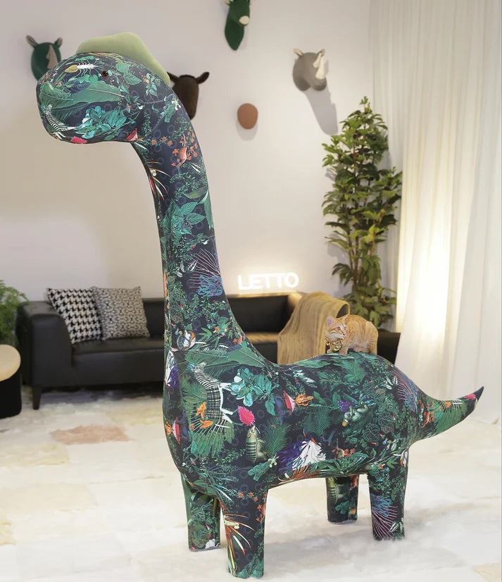 2 Meters Giant Dinosaur Pet Friendly Furniture-Classic Dino Cat Tree