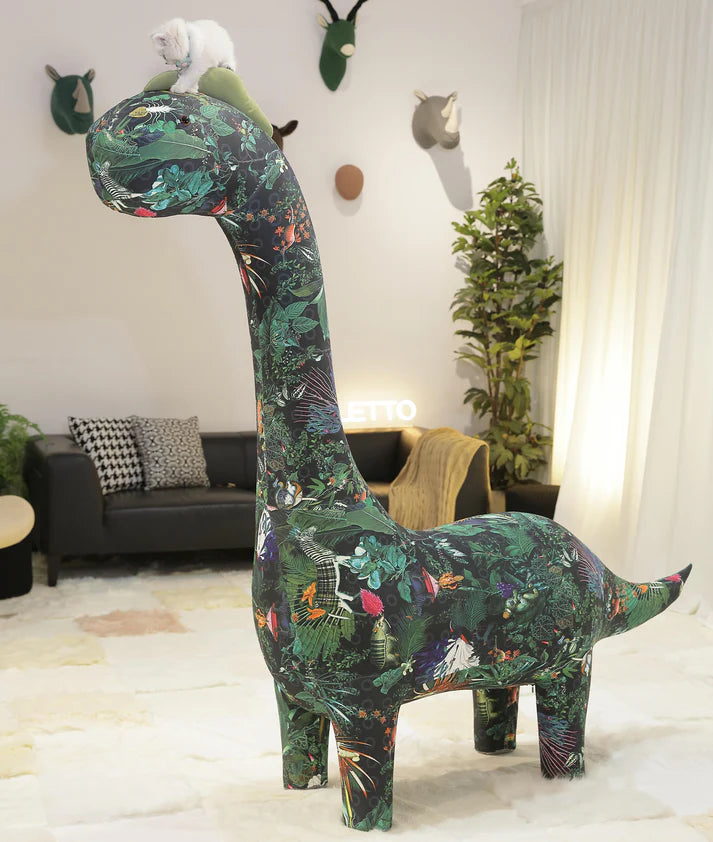 2 Meters Giant Dinosaur Pet Friendly Furniture-Classic Dino Cat Tree